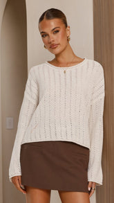Lydia Jumper - Ivory
